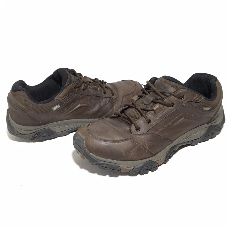 merrell moab adventure lace hiking leather shoes