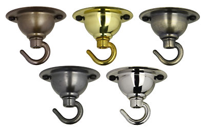 Light Hook Ceiling Rose Hook Chandelier Hook Plate Brass Nickel