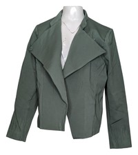 Elizabeth & Clarke Jacket Women's Sz 2xl (xxl) Green
