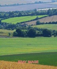 PHOTO  A SLICE OF WILTSHIRE VARIOUS CROPS GRASS FIELDS AND PADDOCKS ARE REPRESEN
