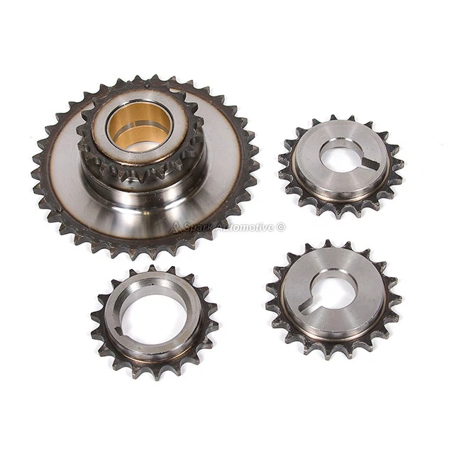 Kit de cadena de distribución bomba de aceite apta 98-01 2.4L Nissan Altima KA24DE DOHC Foto 3 de 4