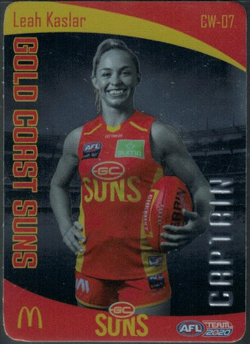 2020 AFL TEAMCOACH WOMENS CAPTAIN CARDS; Individual Card Sale. - Bild 8 von 15