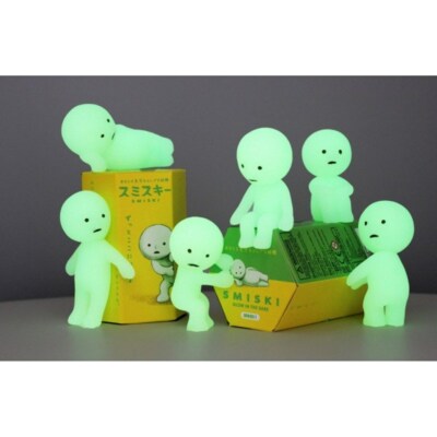 SMISKI Figurine Phosphorescente Série Hippers - Figurine Surprise à Collectionner