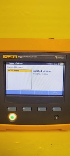 Fluke 1738 Three Phase Advanced Power Quality Logger Analyzer w/ Accessories - Picture 9 of 11