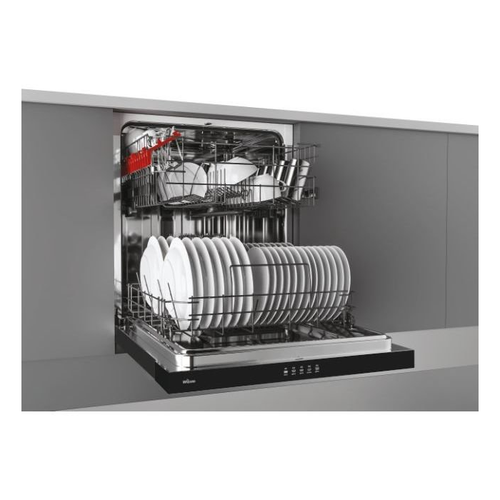 HOOVER H-DISH 300 HDSN 1L380PB-80 Full-size Semi-integrated Dishwasher - Black - Picture 3 of 4