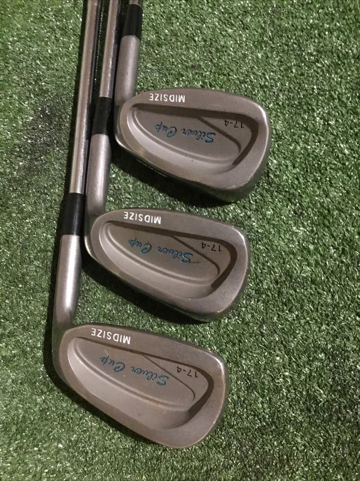 Mizuno Silver Cup Mid-Size Irons Set (6-PW-SW) True Temper Steel Shafts - Image 4 of 4