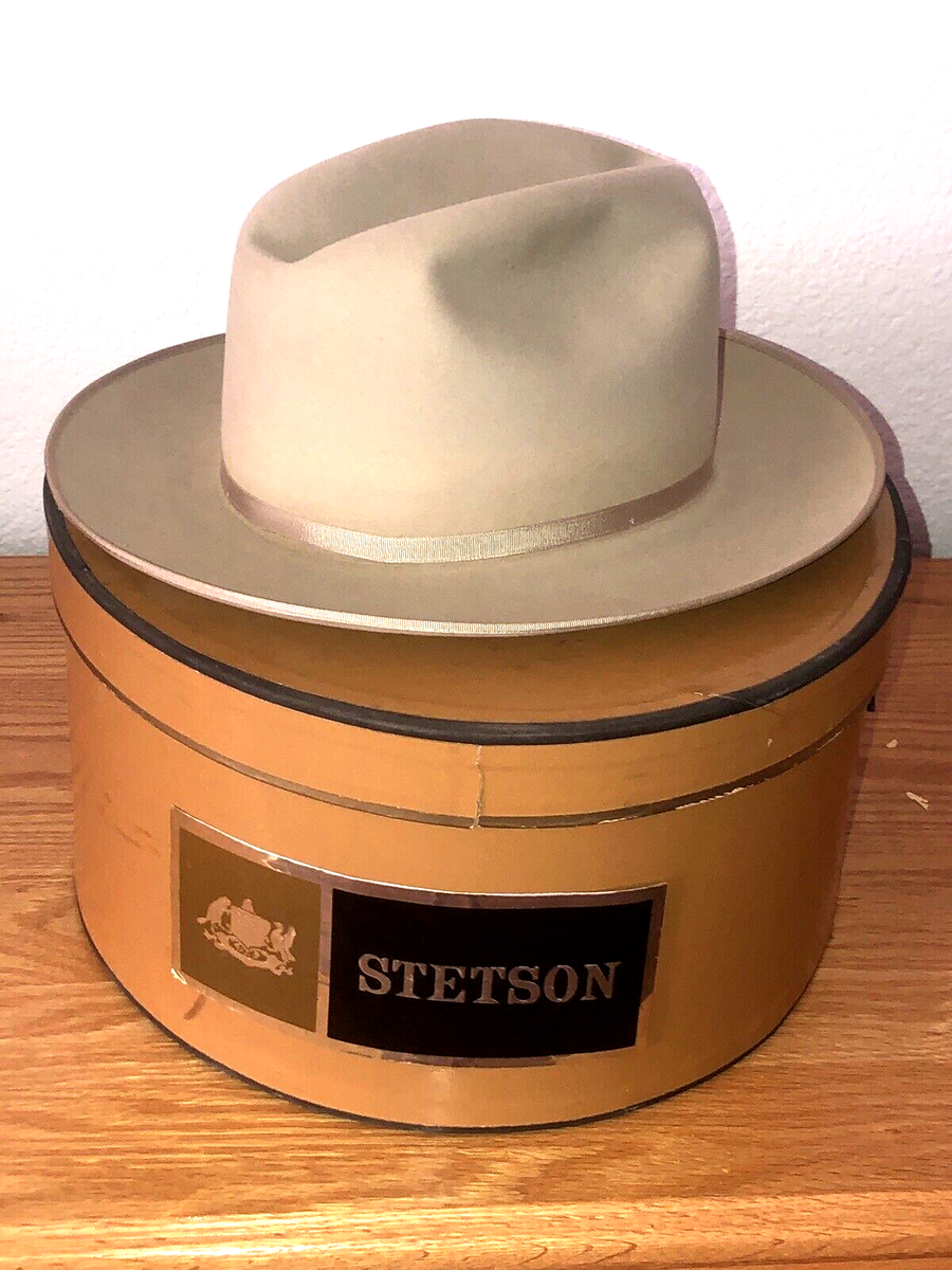 Vintage 1960s Stetson Open Road Cowboy Hat Fedora (25 Twenty-Five