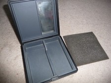 Travel Case Storage Box with Mirror & Compartments - Hard Plastic  really useful