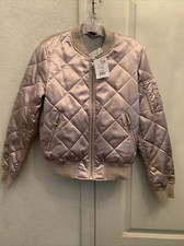 Women's New Top Shelf Satin Jacket, Size 6