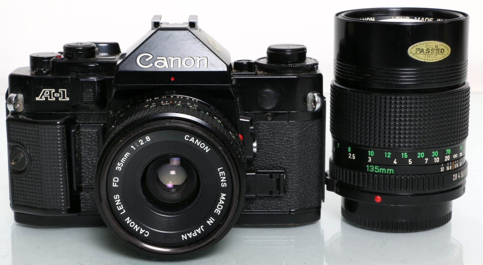 Canon A1 Camera With 2 Lenses, Flash & Filters, Lot 199 eBay