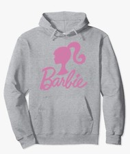 WOMENS BARBIE HOODIE LARGE MATTEL