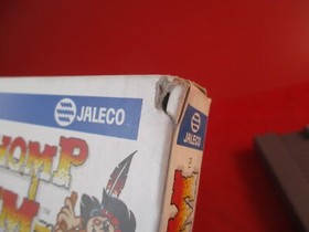 Whomp 'Em (Nintendo Entertainment System, 1991) NES COMPLETE w/ Box manual #H