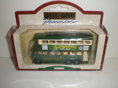 Lledo DG41007 1928 Karrier E6 Trolley Bus Schweppes