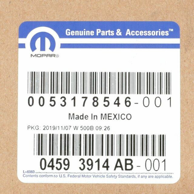 Filtro de aire del motor delantero para Jeep Compass Patriot 2011-2017 (N/P 4593914AB)