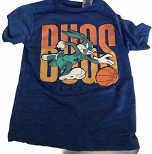 SPACE JAM Looney Tunes Boys Performance 3 Piece Shirt Shorts Set Size 7