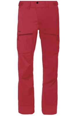 VAUDE Herren Indisch Rot Boe Wasserdicht Skihose Hose XXL 2XL Neu mit Etikett