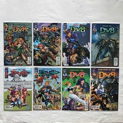 Image Comics DV8 #25 26 27 28 29 30 31 32 Slipstream Wildstorm Comics Lot Of 8
