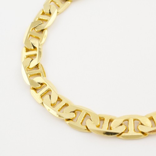 Nachlass Mariner Gliederkette Armband vergoldet groß Herrengröße 8,25” - Bild 3 von 7
