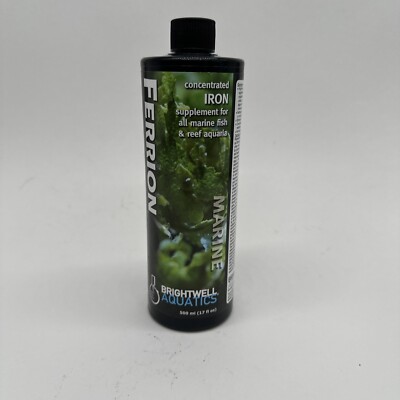 Brightwell Aquatics Ferrion 500mL Concentrated Liquid Iron Aquarium Supplement