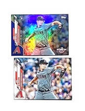 2020 Topps (×2) Opening Day Blue/Base Zac Gallen RC'S (D-BACKS) !!