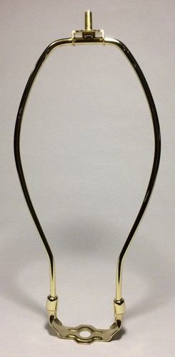 20007-1 10" Heavy Duty Lamp Harp With Saddle In Polished Brass Finis – Aspen Creative Corporation - Foto 12