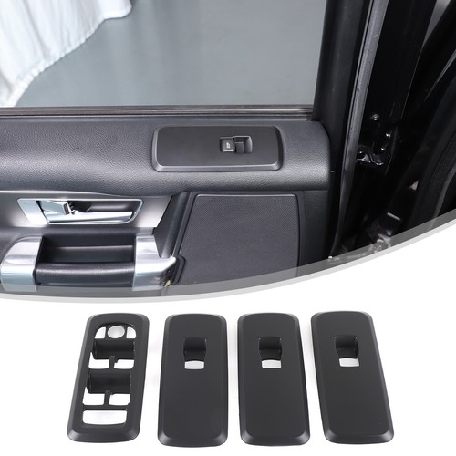 Matte Black Window Lift Switch Button Trim For Land Rover Discovery 4 2010-2016 - Picture 2 of 18