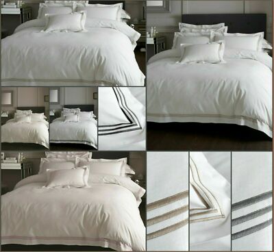 Hotel Collection Bettdecke Quilt Cover Bettwäsche Set mit Kissenbezügen alle Größen DEVORE