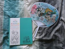 Camilla d'Errico SIGNÉ Le carnet de croquis manga pop : un journal de dessin guidé et un fan