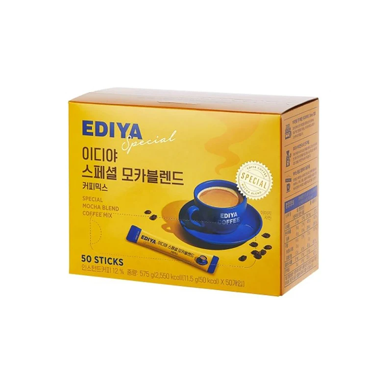 Ediya Korean Special Mocha Blend Coffee Mix Instant 이디야 스페셜