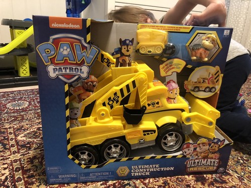 paw patrol ultimate construction