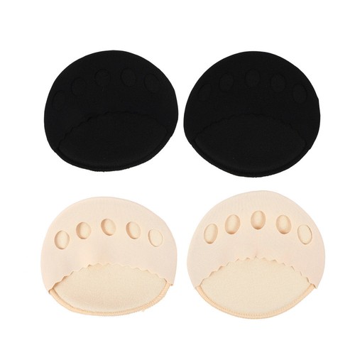 2 Pairs Support Half Toe Socks Ladies Seamless Toe Topper Liner Foot