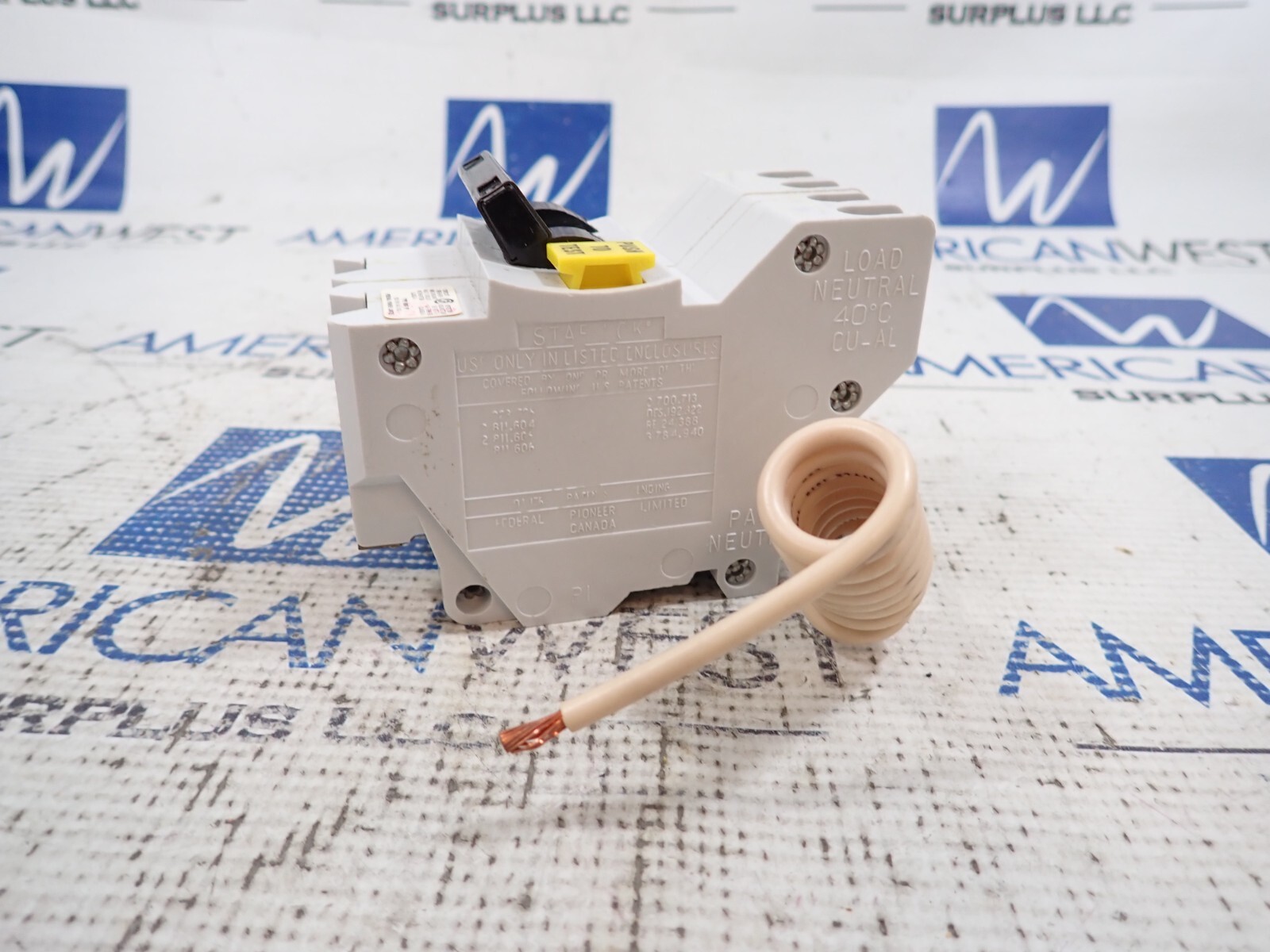 New FPE NBGF-215HC 15 Amp 120/240V 2 Pole NB Ground Fault Circuit Breaker