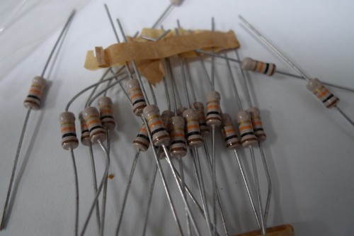 Resistor Metal Film Philips 5% X5 Off Original Vintage Resistors Drop Down Menu - Picture 383 of 657