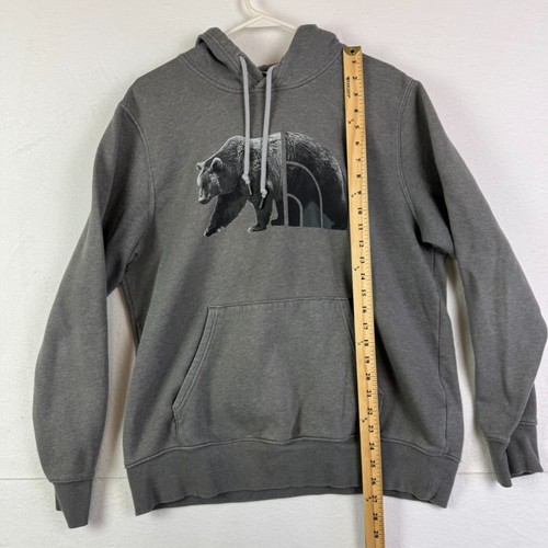 The North Face Hoodie Sweater Mens Large Gray California State Bear - Picture 4 of 16