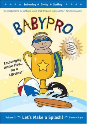 Baby Pro: Let's Make a Splash: Swimming - Surfing - Diving Sports [Import] [DVD]