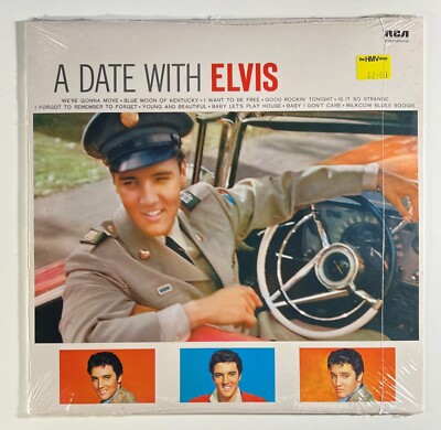   ELVIS PRESLEY   A DATE WITH   LP 33 RPM RCA INTS 5032   NEU SEALED BLISTER