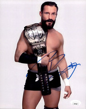 Bobby Fish Signed WWE NXT Tag Team Champion 8x10 Photo #1 JSA COA TNA AEW