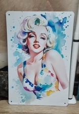 Marilyn Monroe 8x12 Tin Sign Tin Sign for Garage, Man Cave, She Shed, Wall Art 2