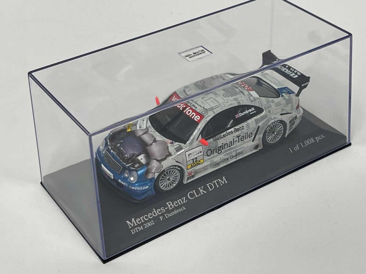1/43 Minichamps Mercedes CLK DTM 2002 Original-Teile Dumbrec #12