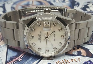 MOP DIAMOND DIAL!! SWISS ROLEX OYSTER PRECISION WATCH W ...