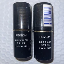 Lot of 2 Revlon Face and Body Gleamer / Illuminator "Cherry Crush" .38oz