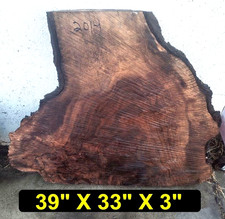 Live Edge Walnut Burl Slab DRY  2014 Tables - Crafts