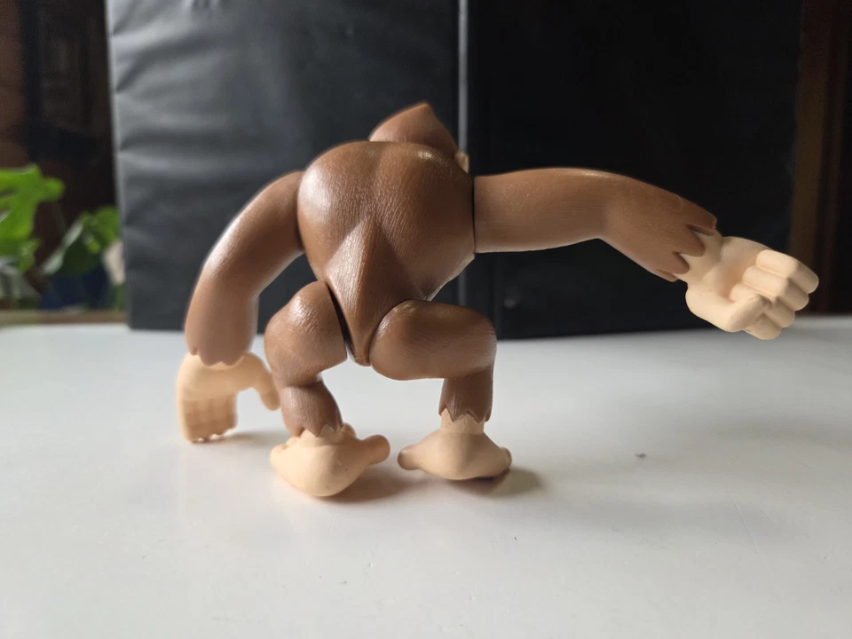 "Figura de acción High Swingin Donkey Kong 1999 5"" Nintendo 64 Donkey Kong" Foto 3 de 4