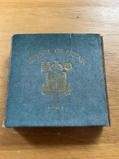 Festival Of Britain 1951 Mint Crown In Green Box (5 Shilling Piece)