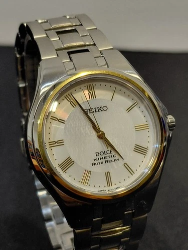 Seiko Dolce Kinetic Auto Relay 5J21-0A60 Vintage Watch SPARES OR REPAIR