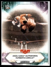 2021 Topps WWE #30 Angel Garza Outperforms Humberto Carrillo