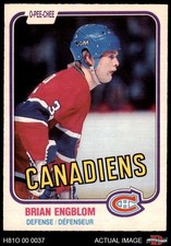 1981 O-Pee-Chee #175 Brian Engblom Canadiens 8 - NM/MT