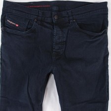 Mens Diesel 2005 D-FINING 069YP Stretch Tapered Black Jeans W32 L30