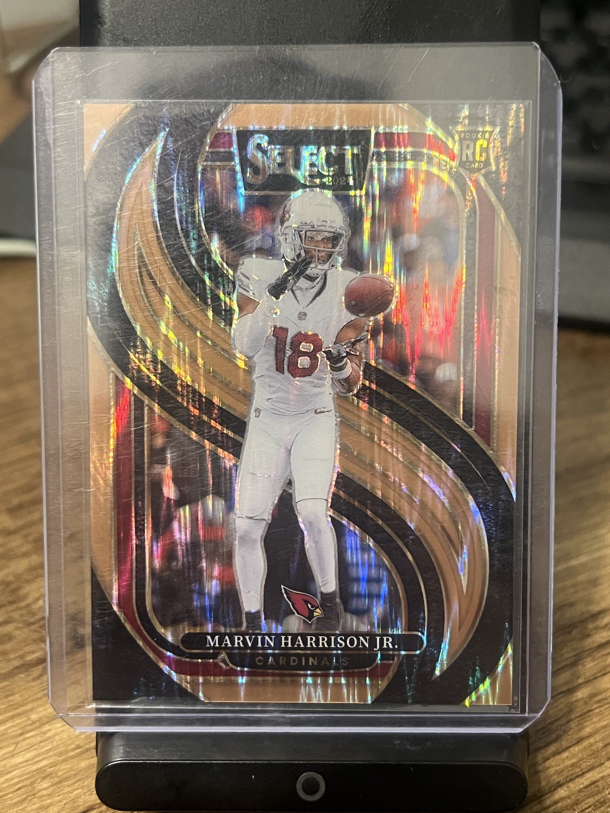 2024 PANINI SELECT COPPER SHOCK #28 MARVIN HARRISON JR. ROOKIE RC #/299