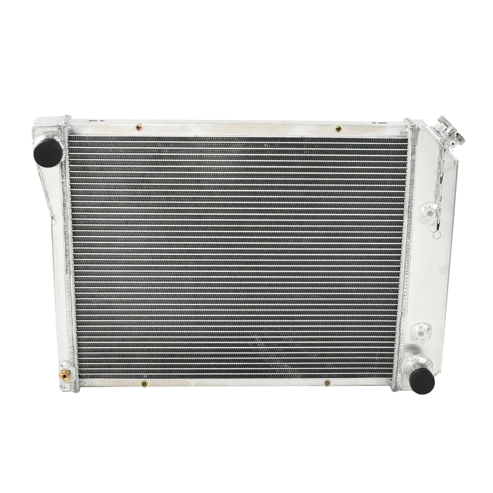 Fit 1968-1974 Chevrolet Nova 1970-1981 Camaro 3 Row Aluminum Racing Radiator Kit - Image 3 of 4